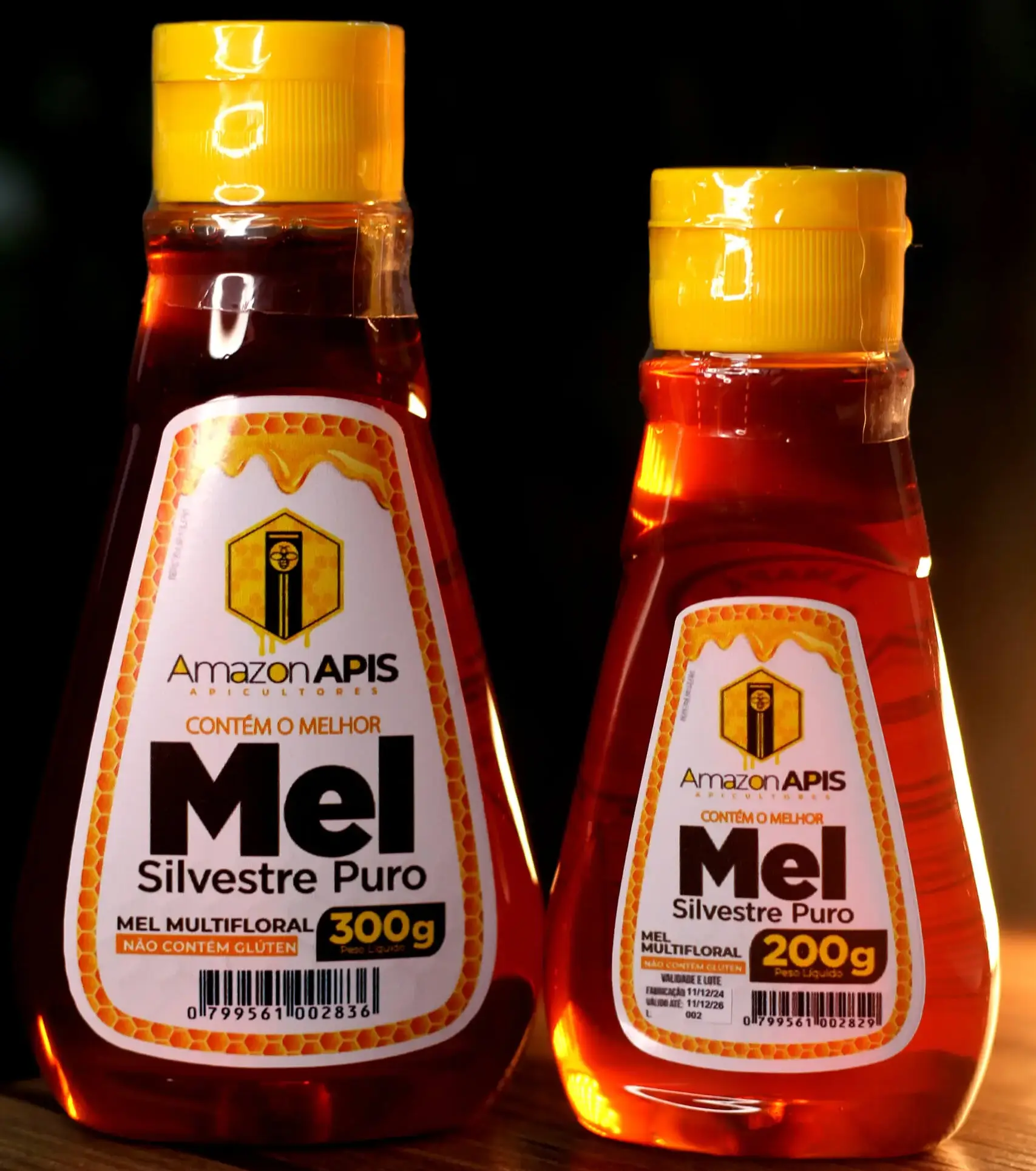 Mel Silvestre Multifloral da Amazônia, Bisnaga de 300g