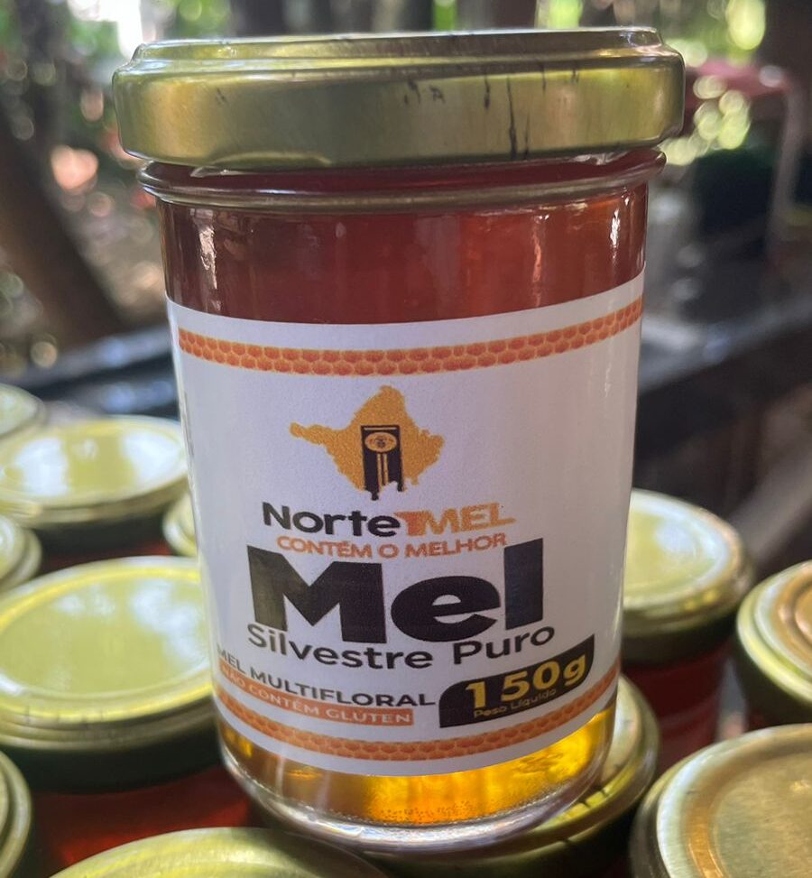 Mel Silvestre Multifloral 150g pote de vidro